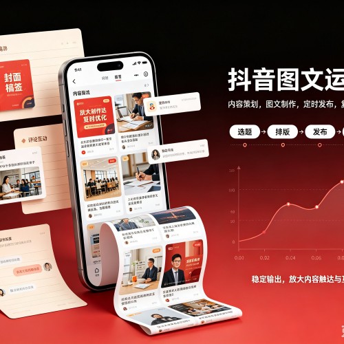 清新抖音图文代运营服务